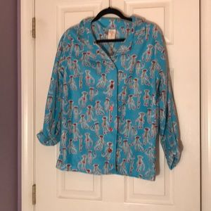 Matching monkey pajamas